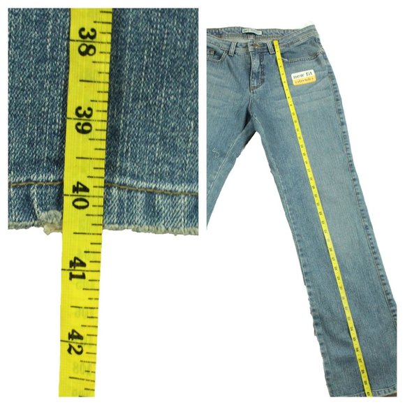 Ladies Lee Pants Jeans SIze 10m Midrise Bootcut - Picture 4 of 7